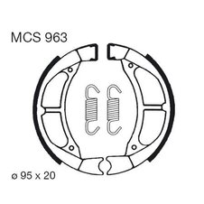 Brzdové čeľuste LUCAS MCS 963